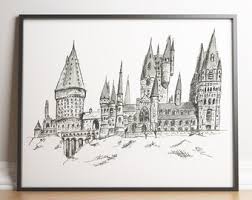 I luv harry potter by: Hogwarts Castle Harry Potter Drawing Ideas Easy Novocom Top