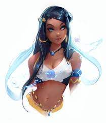 Nessa By Https Www Deviantart Com Rossdraws On Deviantart Pokemon Gym Leaders Pokemon Characters Ross Draws