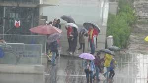 Beklenen hadise kısmında verilen hava durumu, geçmiş 3 saatlik periyot içindeki hâkim hava durumunu göstermektedir. Meteoroloji Saat Verdi Istanbul Hava Durumu Icin Yagis Uyarisi Son Dakika Haberler