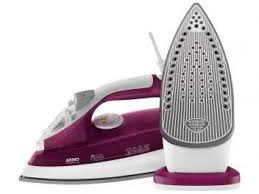 Ferro A Vapor E A Seco Arno Ultragliss 44 Branco E Roxo Ferro De Passar Ferro A Vapor Ferro
