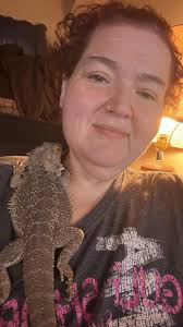 Good Morning, Meet Drako- he is 3 and we just got him. We are new beardie  moms!! He loves his kale and blueberries. We give him mealworms, dubai  roaches and superworms. He