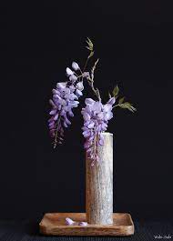 Wisteria Sinensis Ikebana Arrangements Ikebana Flower Arrangement Modern Flower Arrangements
