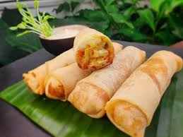 I love spring rolls, but i often find them quite greasy and oily. Thai Chicken Spring Rolls Recipe Of The Month