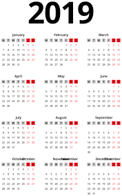 2019 Calendar Black Transparent Png Image Calendar Png Calendar Wallpaper Free Clip Art