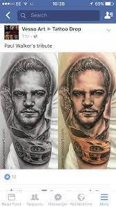 Paul walker was an american actor. Tatto Wallpapers Paul Walkers Tattoo