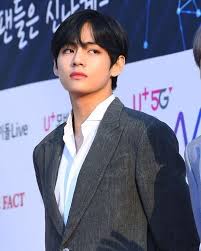 Black Hair Taehyung Taehyung Kim Taehyung Korean Boy Hairstyle