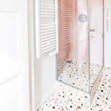 Bathroom Terrazzo Tiles Mosaic Factory In 2020 Terrazzo Tile Terrazzo Flooring White Tile Floor