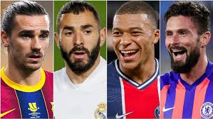 Karim benzema et didier deschamps. Griezmann Benzema Mbappe Giroud Who Are France S Top Uefa Champions League Performers Uefa Champions League Uefa Com