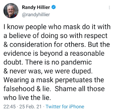 A merry christmas and a mass genocide / awakening new year! Lanark Frontenac Kingston Mpp Randy Hillier Temporarily Suspended By Twitter Kingston News