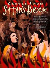 Leaves From Satan S Book 1920 Fantasy Films Books Satan