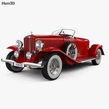 Vehicles that failed to sell. Auburn 8 98 Boattail Speedster 1931 3d Model Vehicles On Hum3d