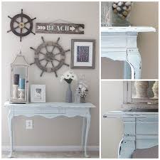 Beach Inspired Console Table Home Decor Beach House Decor Decor