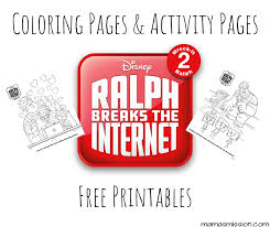 Free printable wreck it ralph coloring pages. Ralph Breaks The Internet Coloring Pages Free Printables