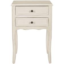 Check spelling or type a new query. Safavieh Lori White Storage End Table Amh6576a The Home Depot