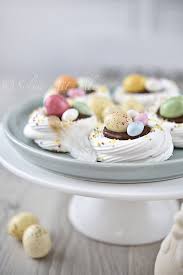 Mini Pavlova De Paques Dessert Paques Pavlova Recette Dessert