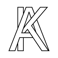 Kostenlose ausmalbilder von buchstaben a bis z. Logozeichen Ak Ka Zeichen Zwei Buchstaben A K Vektor Logo Ak Ka Erste Grossbuchstaben Muster Buchstaben A K Vektor Abbildung Illustration Von Markt Auszug 167493823