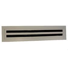 To determine which size fan to buy for your bath, multiply the room's square footage by 1.1. Linear 2 Slot Vent 900mm White With 150mm Adaptor Box