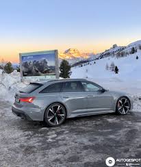 Spottato la prima volta a luxembourg. Audi Rs6 Avant C8 3 Januar 2020 Autogespot