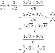 We did not find results for: Merasionalkan Penyebut Pecahan Bentuk Akar