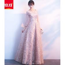 Choose from a wide range of stunning choices including many cuts. Baju Kurung Elegant Women Long Dress Dinner Party Evening Wedding Formal Dresses Shopee Malaysia