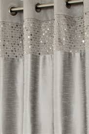 Inset Buy Silver Sequin Banded Eyelet Curtains From The Next Uk Online Shop Silver Shower Curtain Silver Curtains Curtains