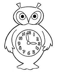 Paw patroling pages getcoloringpages com pdf for kids animals clock print free mandala. Clock Coloring Page Coloring Home