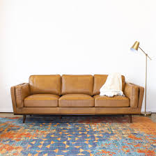 These savings won't last so better act fast. Corrigan Studio Lesa 88 Genuine Leather Square Arm Sofa Reviews Wayfair