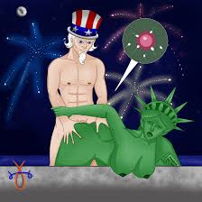Rule34 - If it exists, there is porn of it  lady liberty, uncle sam   5671702