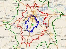 Brentwood Tn Drive Time Map