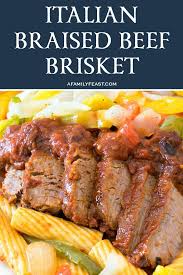 This easy homemade onion soup mix brisket recipe is so easy to prepare and creates great leftovers for the jewish holidays. Italian Braised Brisket A Family Feast