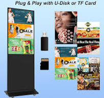 49" Indoor Digital Signage, 4K LCD Touch Screen Digital Signage Displays -  $845