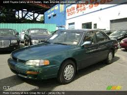 Dark Emerald Green Metallic 1996 Toyota Camry Le V6 Sedan Beige Interior Gtcarlot Com Vehicle Archive 31145273 Toyota Camry Camry Toyota