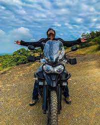 Finally My Dream Motorcycle Introducing Shera The Tiger Triumphmotorcycles Triumph Motorcycles Riding Motorcycle Motorcycle