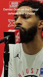 Damian Dunn scored 18 ppints in his Coogs' debut but he knows defense is  the Coogs' calling card. #gocoogs