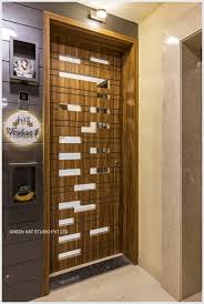 Entrance Corridor Hallway By Green Hat Studio Pvt Ltd Room Door Design Main Door Design Door Design Interior