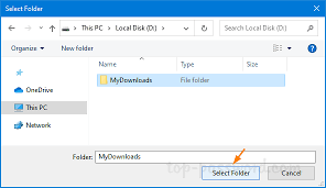 While you can configure the browser to save your downloads to pretty much any location that you want, it's generally a good idea to refrain from setting a folder within a removable drive as the default download. How To View And Change Default Download Location In Microsoft Edge Password Recovery