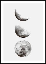 Es lässt sich gut mit anderen ähnlichen postern aus unserem webshop kombinieren. Schwarz Weiss Plaka Schwarzweissplaka Tattoo Mond Vollmond Tattoo Plakat