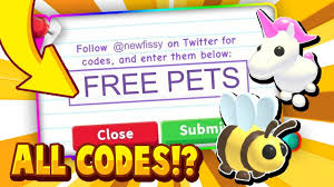 (3 days ago) this new code gives free legendary pets in adopt me working 2020 roblox cute766 from i0.wp.com all adopt me promo codes active and valid codes note: All Adopt Me Codes 2021 In Roblox Trying Roblox Adopt Me Promo Codes Youtube