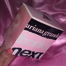 Middle notes are coconut and pink rose; Ariana Grande Other Ariana Grande Thank U Next Perfume Box Poshmark