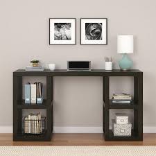 Mainstays Parsons Deluxe Desk Multiple Colors Walmart Com Writing Table Desk Parsons Desk Tv Stand Shelves