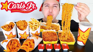 1.10 combo includes beans, chips & salsa and small drink; Everything At Carl S Jr Mukbang Youtube