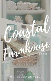 The Best Coastal Farmhouse Home Decor Accents From Amazon You Will Find Beach Inspired Desig Seaside Cottage Decor Coastal Farmhouse Decor Beach Cottage Decor