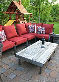 A durable tempered glass top makes this minimalistic outdoor coffee table easy to clean and maintain, giving a bright polished look for instant appeal. Diy Patio Table 15 Easy Ways To Make Your Own Bob Vila