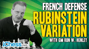 But if you fall into french defense strategy then you will be crushed move by move, those who play french defense they already know these things. The French Defense Rubinstein Variation Chess Openings For Black With Gm Ron W Henley Youtube