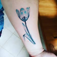 See more of greenville tattoo shop on facebook. Teal Tulip X Ray From Derrick Reckless Heart Tattoo In Greenville Sc Tattoos