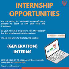 Check spelling or type a new query. Looking For Internship Placement Tnb Research Sdn Bhd Facebook