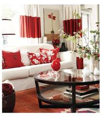 Designing With Pinterest Bright Red Paperblog Living Room Red Red Decor Christmas Decorations Living Room