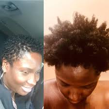 African hair is pretty fragile and my hair in the back used to never gro. Before And After