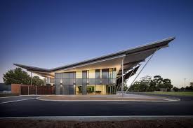 Thebarton Community Centre Mph Architects Modern Architecture Building Shed Roof Design Architecture