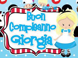 Buon Compleanno Giorgia Cartoni Animati Buon Compleanno Compleanno Auguri Di Buon Compleanno